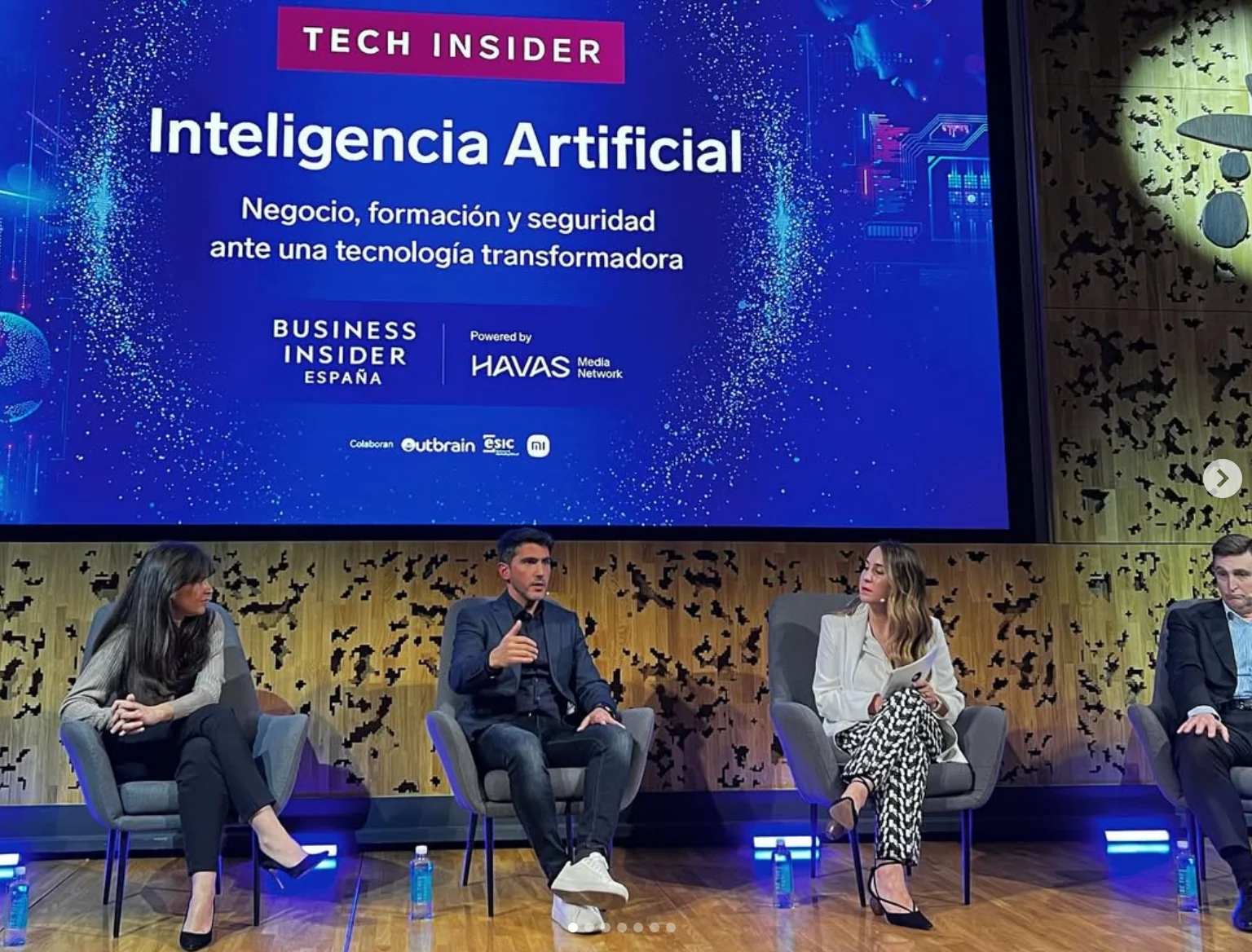 Álvaro Malmierca at the Business Insider Tech Insider AI panel